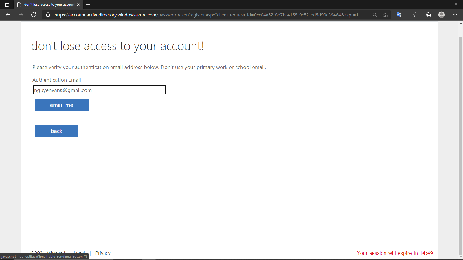 Giao diện Cổng thông tin Sinh viên