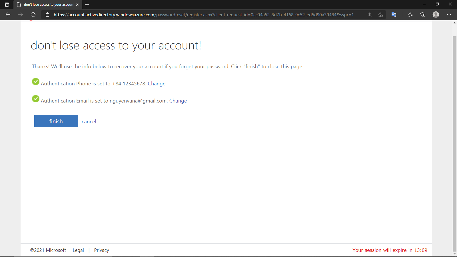 Giao diện Cổng thông tin Sinh viên